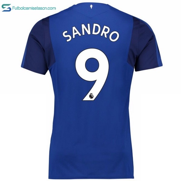 Camiseta Everton 1ª Sandro 2017/18